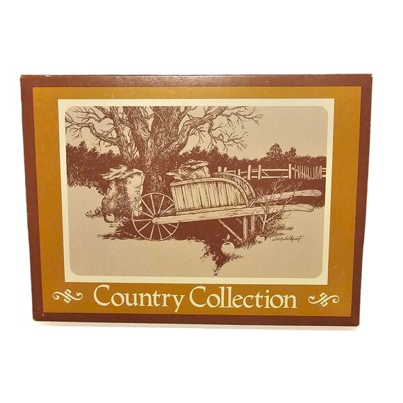 Vintage Current Country Collection #165 4 Note Cards Blank + Envelopes (Gg72) - Picture 1 of 5